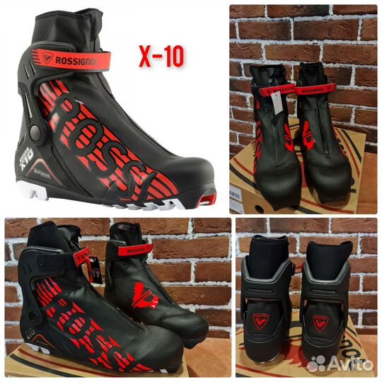 Лыжные ботинки Rossignol, конек, новые