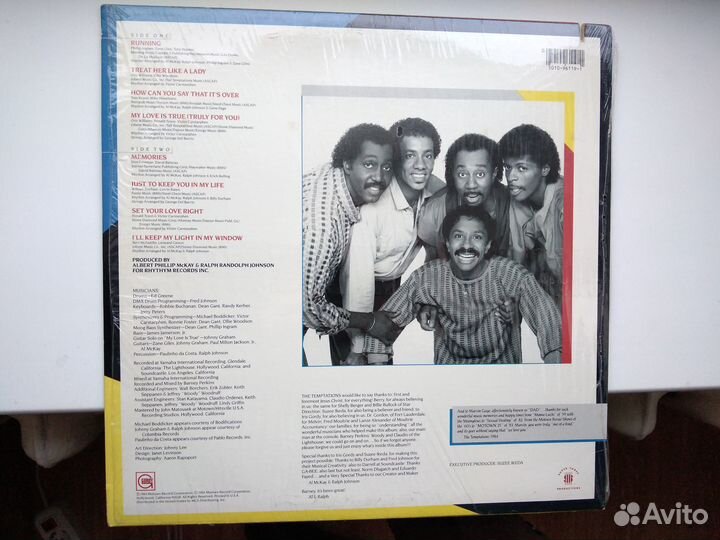 The Temptations Truly For You Пластинка Винил