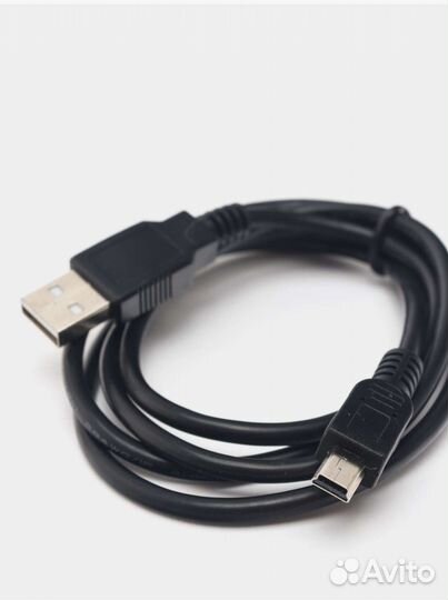 Кабель USB 2.0 - Mini USB 2 м разъемы папа-папа