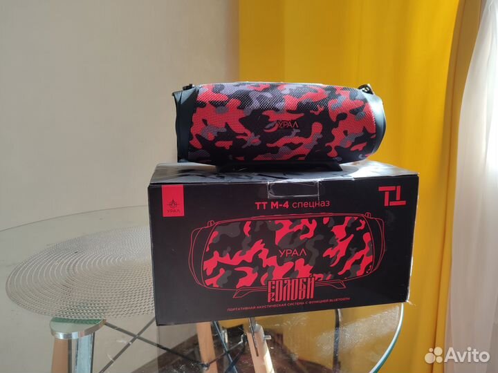 Портативная колонка урал тт-М-4 спецназ