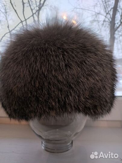 Шапка зимняя меховая женская из песца