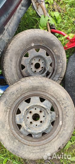 Резина с дисками r14 на Ауди 100