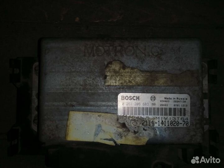 Блок управления двс ваз 2110