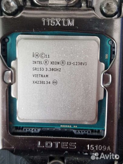 Процессор Intel Xeon E3-1230V3 (i7 4770) lga1150