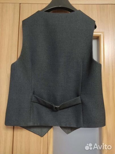 Костюм школьный серый 134 Van Clif