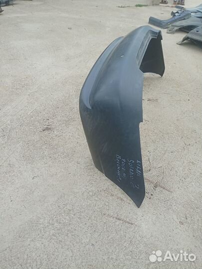 Бампер задний Lifan Solano 2009-2016г