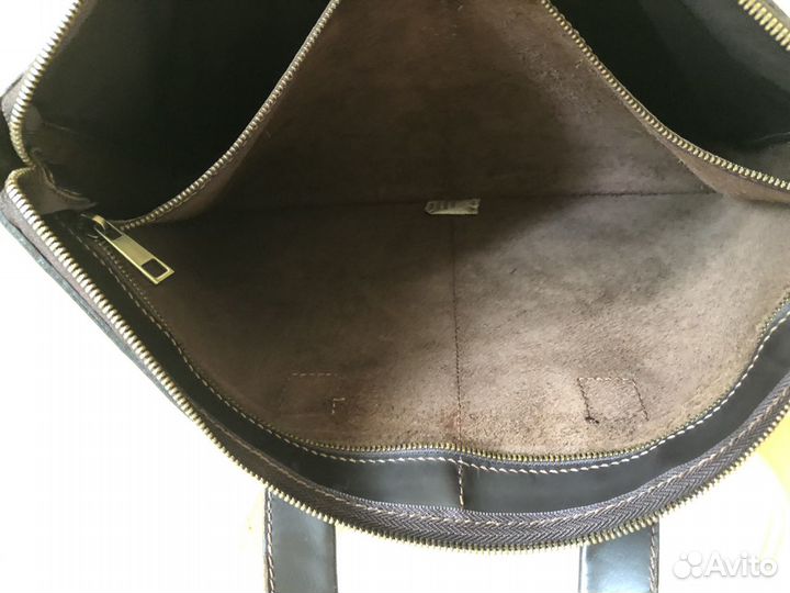 Сумка для документов мужская из натуральной кожи