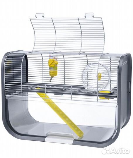 Крыса дамбо с клеткой