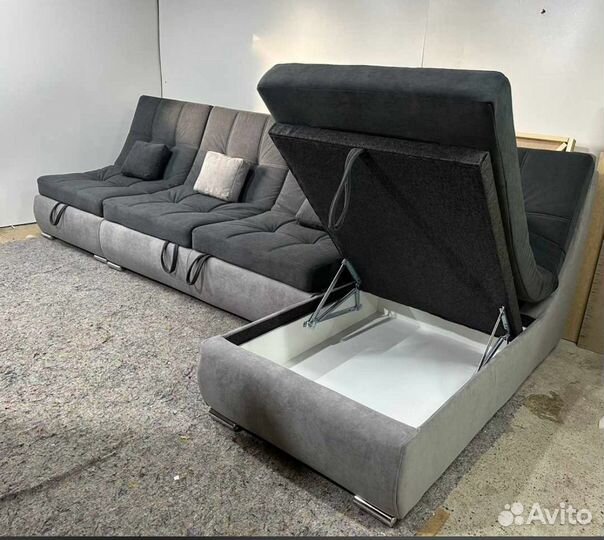 Угловой диван/любого размера и цвета