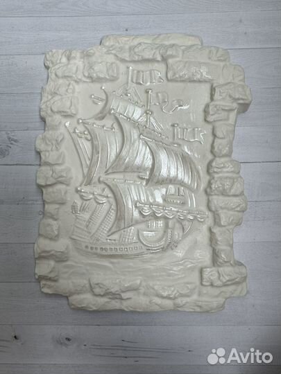 Панно из гипса 
