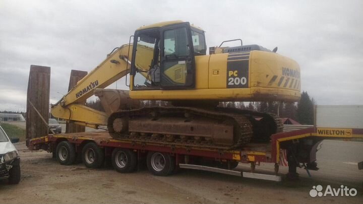 Полуприцеп трал (тяжеловоз) WIELTON NJ 58, 2012