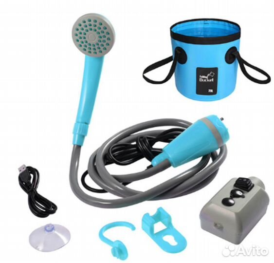 Туристический Душ походный аккумуляторный