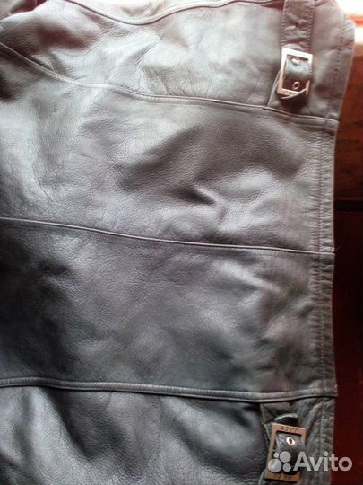 Кожаная куртка Hugo Boss 52р