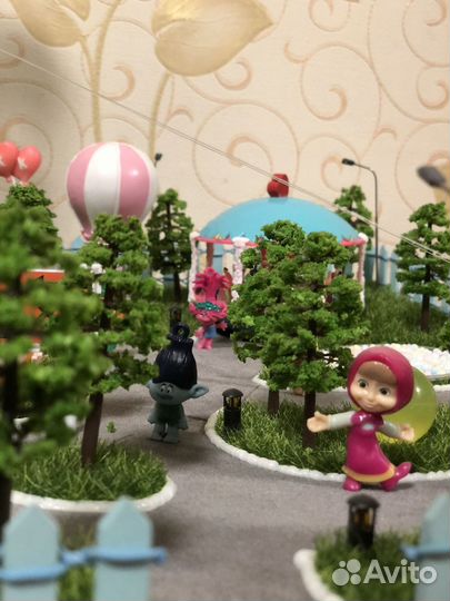 Макет парка