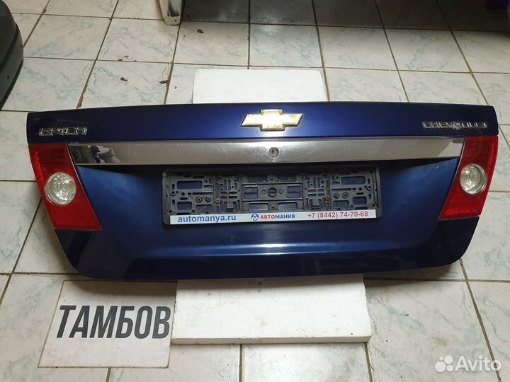Крышка багажника в сборе шевроле эпика 2008 год