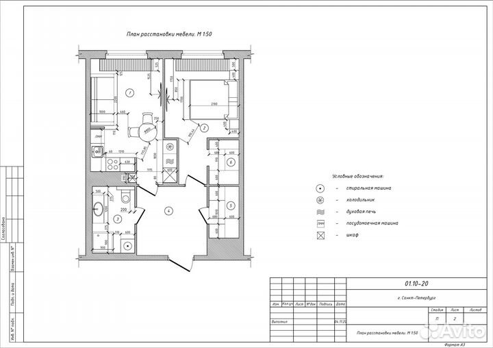 Замеры помещений, квартир (обмеры), в AutoCad