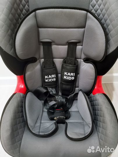Автокресло группа 1/2 (9-25 кг) KariKids isofix