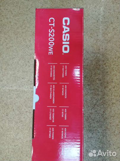 Синтезатор Casio CT-S200WE