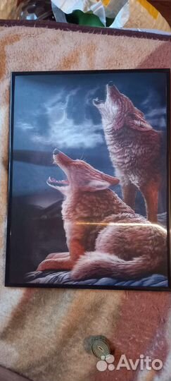 Перелевающаяся картина на стену