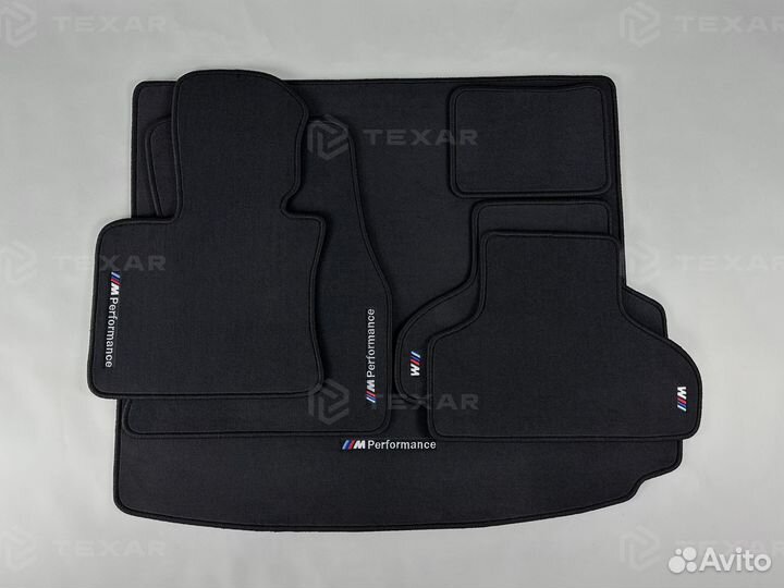 Коврики BMW X6 II F16; F86 салон и багажник
