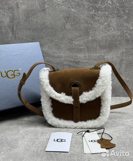 Сумка женская с мехом ugg