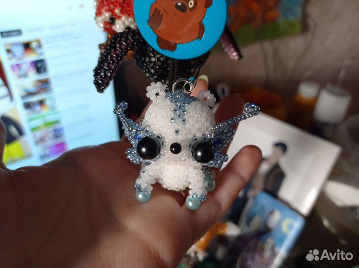 Амигуруми ледяной дракон