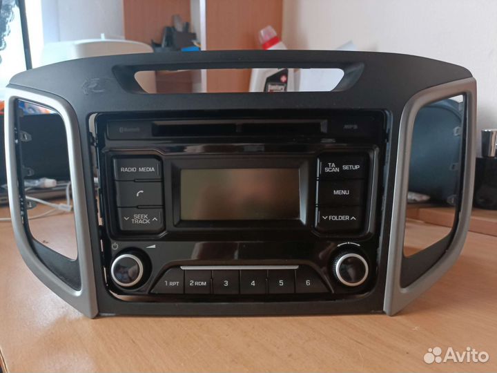 Штатная магнитола на hyundai creta