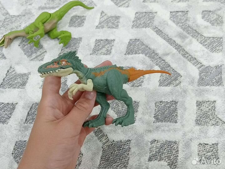 Динозавры jurassic world mattel
