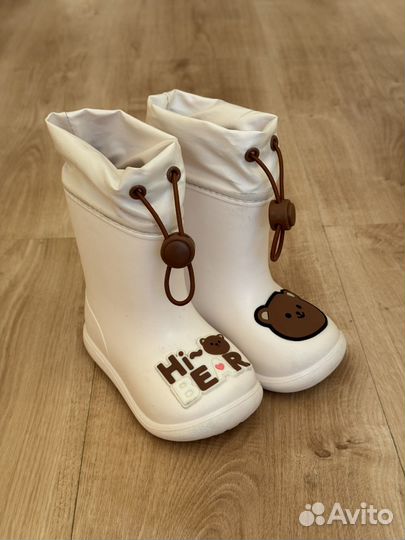 Детские резиновые сапоги