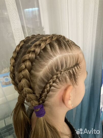 Кудри, косы, брейды, парикмахерские услуги