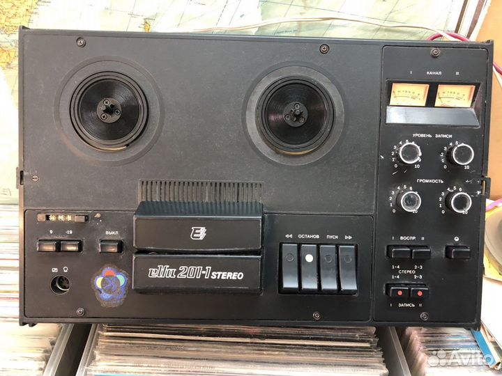 Катушечный магнитофон Эльфа 201-1