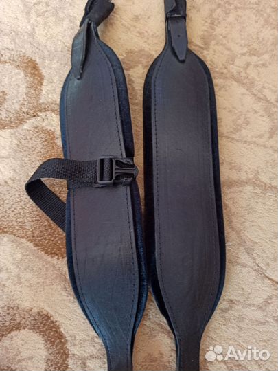 Ремни для баяна или аккордеона кожаные плечевые