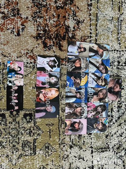 Карточки кпоп официальные