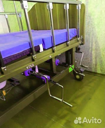 Кровать для лежачих больных без пульта (механичка)