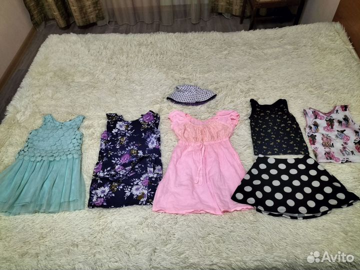 Детские вещи на девочку пакетом