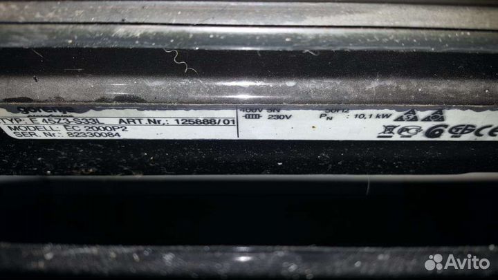 Плита электрическая Gorenje по запчастям