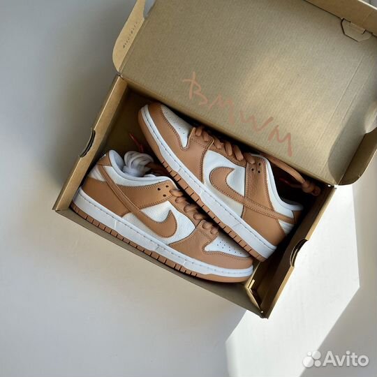 Nike sb dunk low pro iso - Light Cognac - оригинал