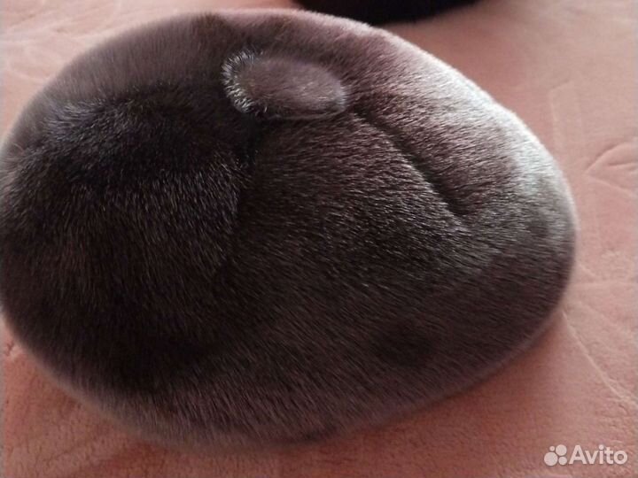 Меховая мужская кепка