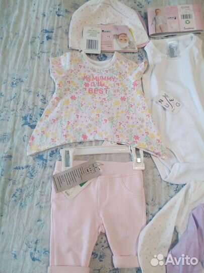 Одежда на новорожденного пакетом, 56, 62-68