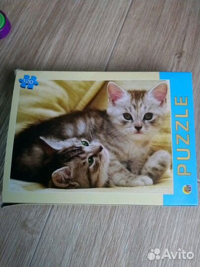 Игрушки пазлы и баскетбол