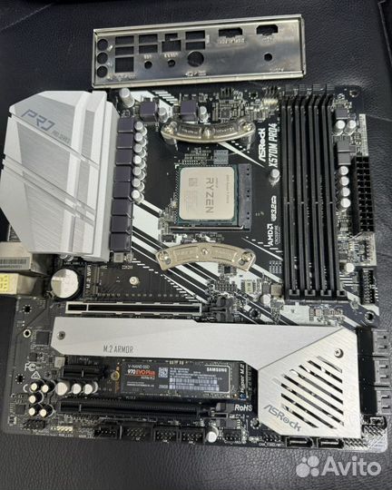 Материнска плата Asrock X570M Pro4 AM4 mATX