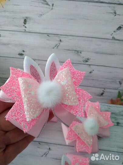 Заколки, резинки,ободки для волос ручной работы