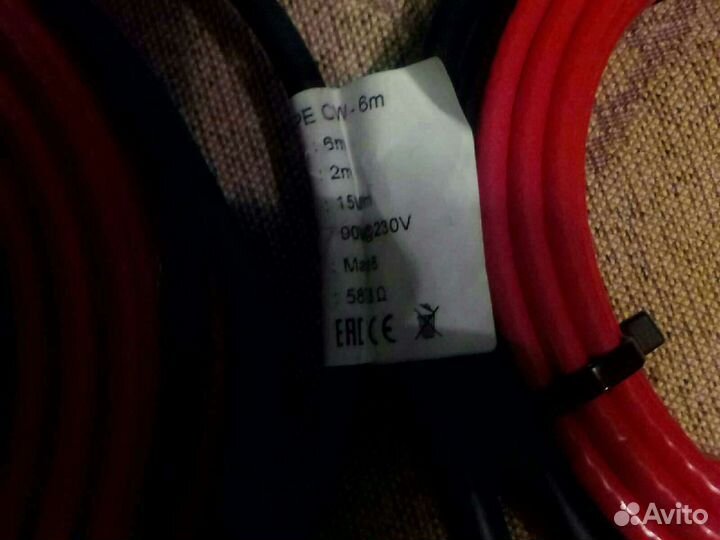 Саморегулирующийся кабель для труб