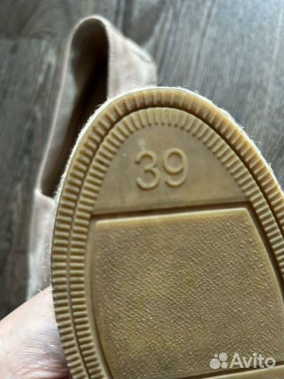 Лоферы женские 39 размер