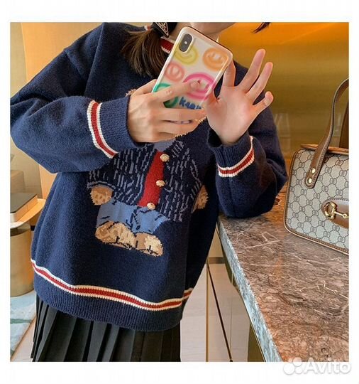 Свитер оверсайз