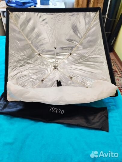 Зонт софт-бокс 70х70