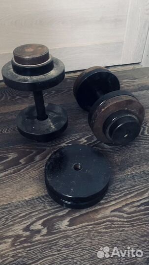 Гантели разборные