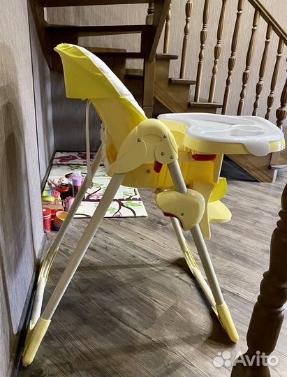 Стул для кормления Globex Космик регулируемый