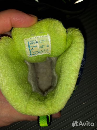 Зимние ботиночки 23 р-р