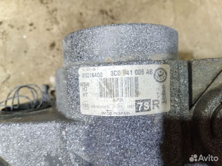 Фары на passat б6